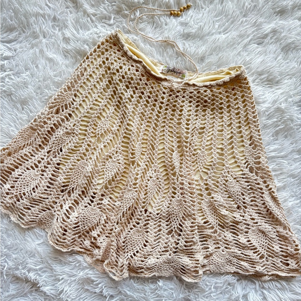 Vintage 90s Crochet Skirt